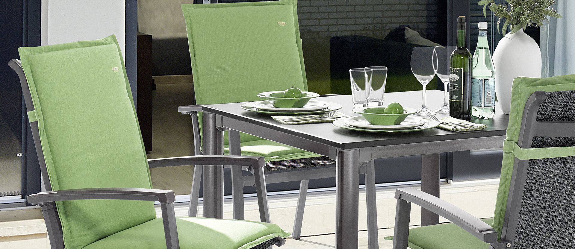 Calvi G-SG + Auflagen Gruppenbild